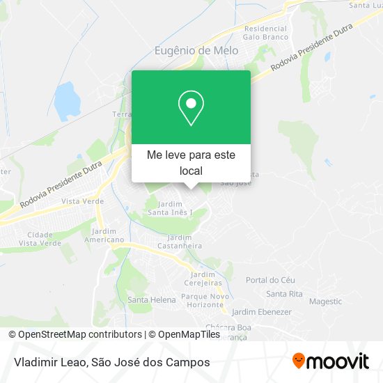 Vladimir Leao mapa