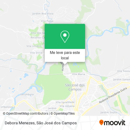 Debora Menezes mapa