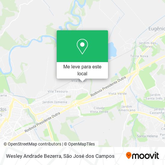 Wesley Andrade Bezerra mapa