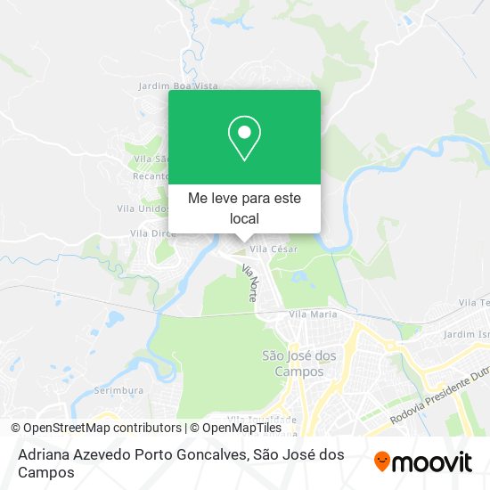 Adriana Azevedo Porto Goncalves mapa