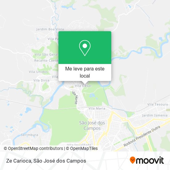 Ze Carioca mapa