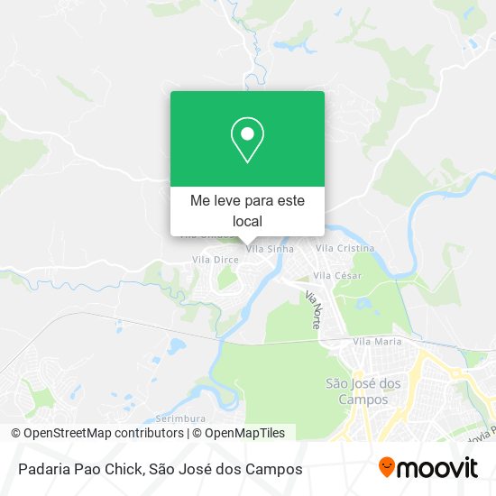 Padaria Pao Chick mapa
