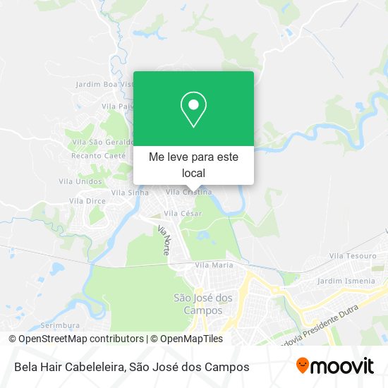 Bela Hair Cabeleleira mapa