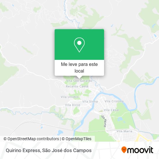 Quirino Express mapa