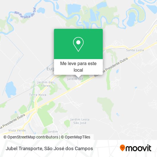 Jubel Transporte mapa