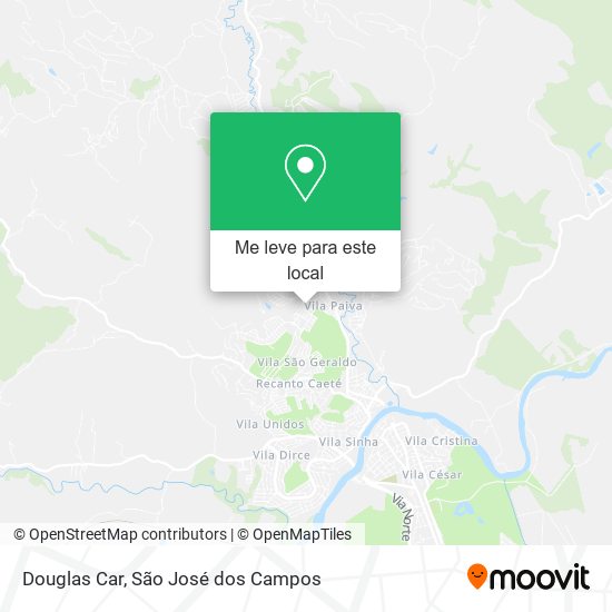 Douglas Car mapa