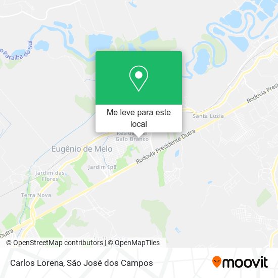 Carlos Lorena mapa