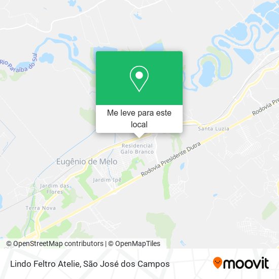 Lindo Feltro Atelie mapa