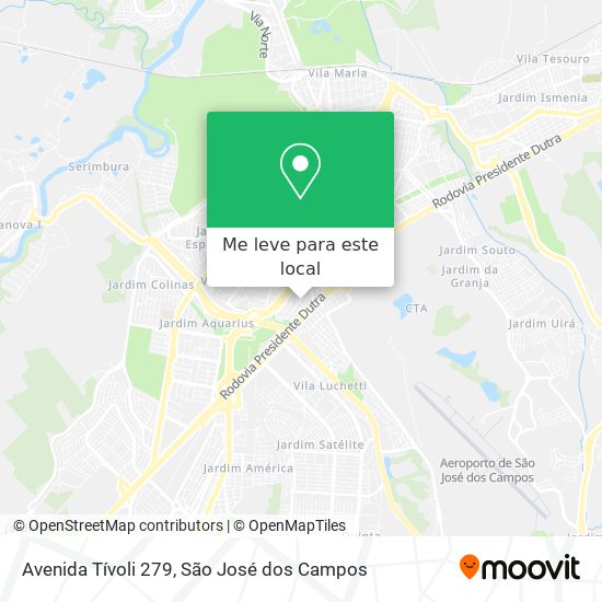 Avenida Tívoli 279 mapa