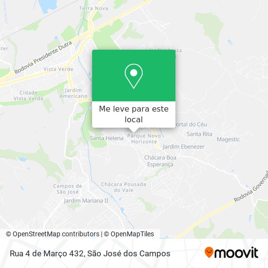 Rua 4 de Março 432 mapa