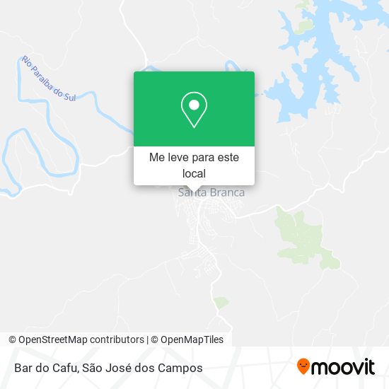 Bar do Cafu mapa