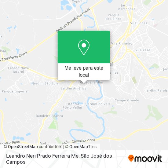 Leandro Neri Prado Ferreira Me mapa