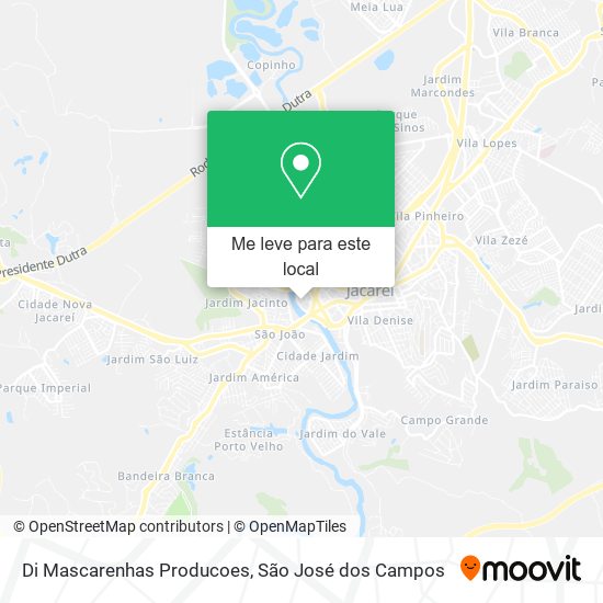 Di Mascarenhas Producoes mapa