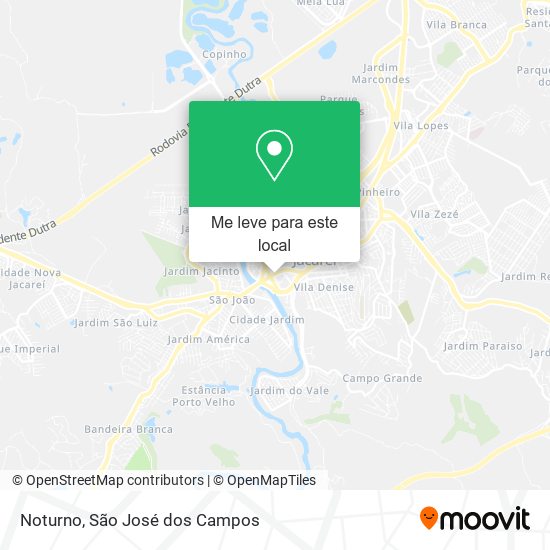 Noturno mapa