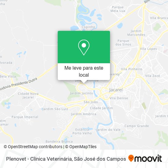 Plenovet - Clínica Veterinária mapa