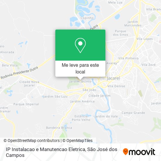 IP Instalacao e Manutencao Eletrica mapa