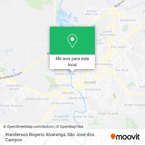 Wanderson Rogerio Alvarenga mapa