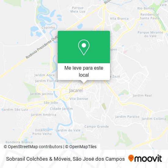 Sobrasil Colchões & Móveis mapa