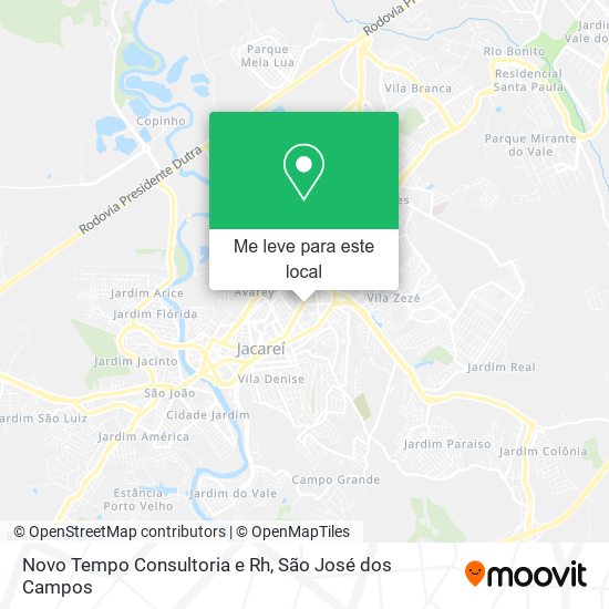 Novo Tempo Consultoria e Rh mapa