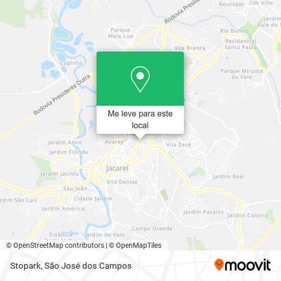 Stopark mapa