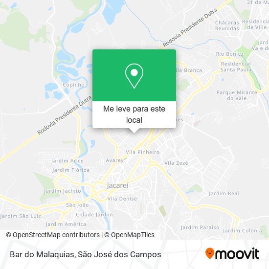 Bar do Malaquias mapa