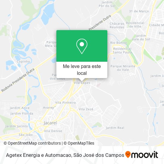 Agetex Energia e Automacao mapa