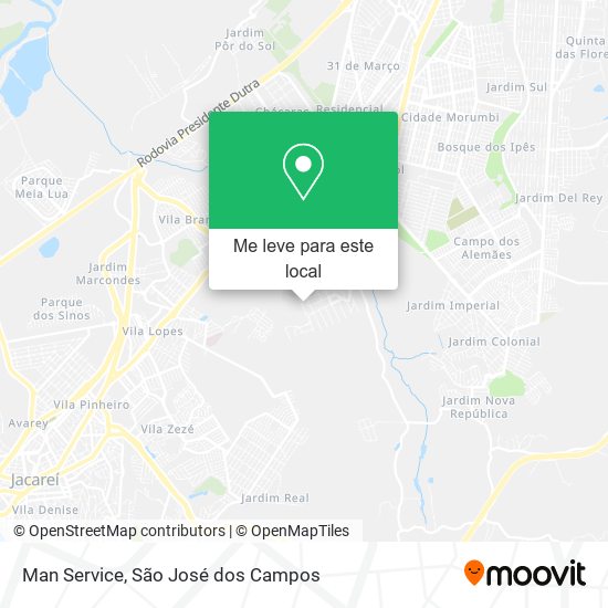 Man Service mapa