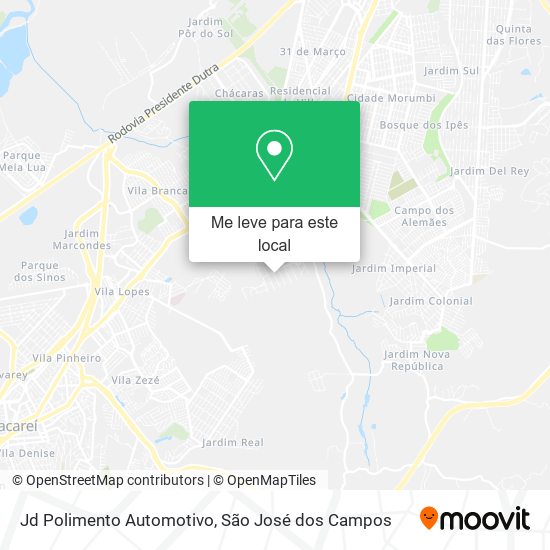 Jd Polimento Automotivo mapa