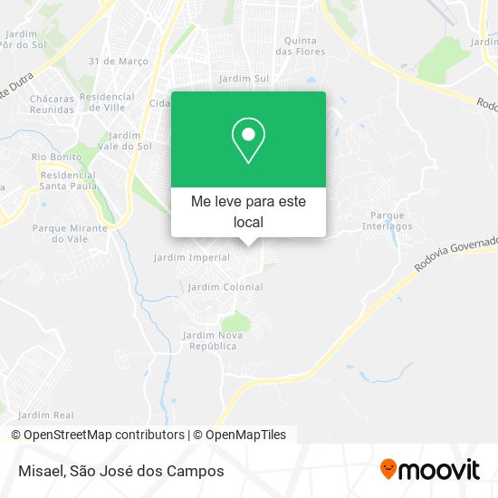 Misael mapa