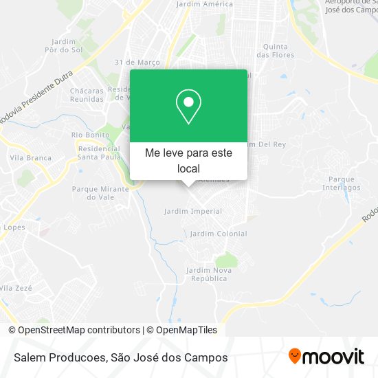 Salem Producoes mapa