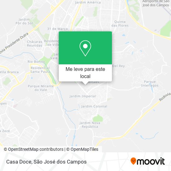 Casa Doce mapa