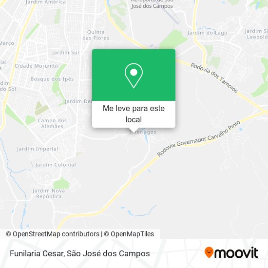 Funilaria Cesar mapa