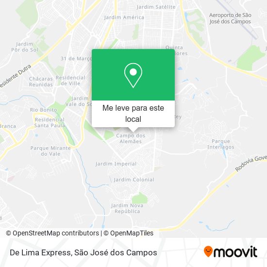 De Lima Express mapa