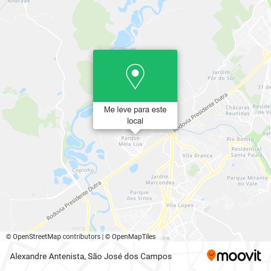 Alexandre Antenista mapa