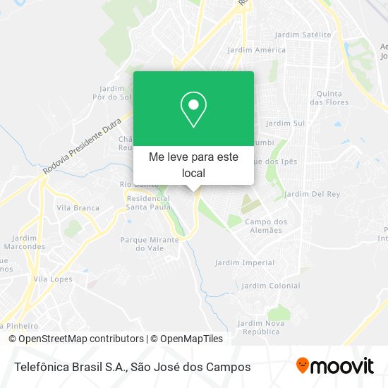 Telefônica Brasil S.A. mapa