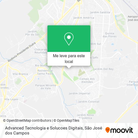 Advanced Tecnologia e Solucoes Digitais mapa