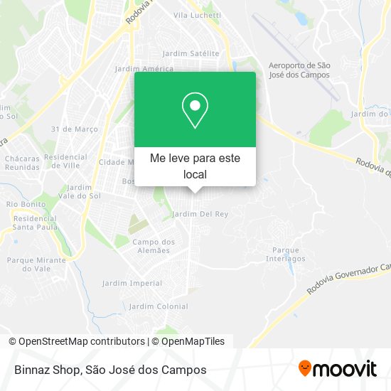 Binnaz Shop mapa