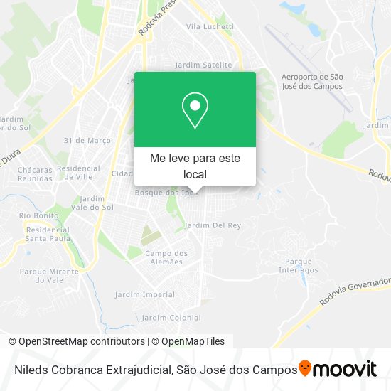 Nileds Cobranca Extrajudicial mapa