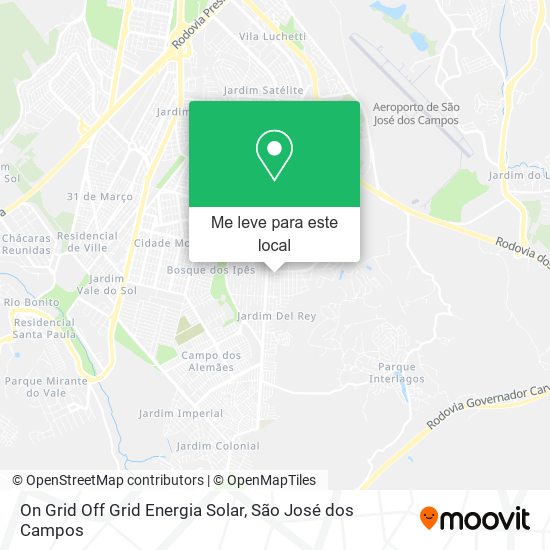 On Grid Off Grid Energia Solar mapa