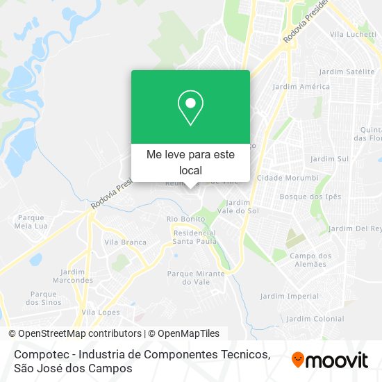 Compotec - Industria de Componentes Tecnicos mapa