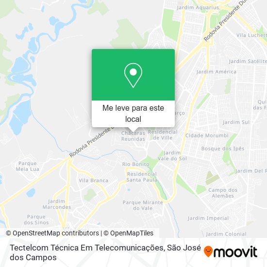 Tectelcom Técnica Em Telecomunicações mapa