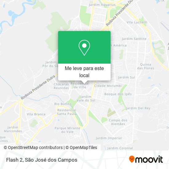Flash 2 mapa