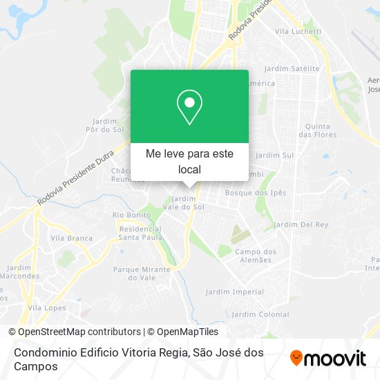 Condominio Edificio Vitoria Regia mapa