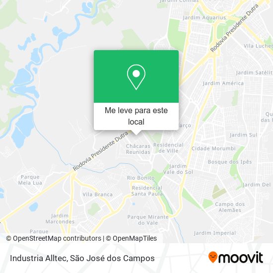 Industria Alltec mapa