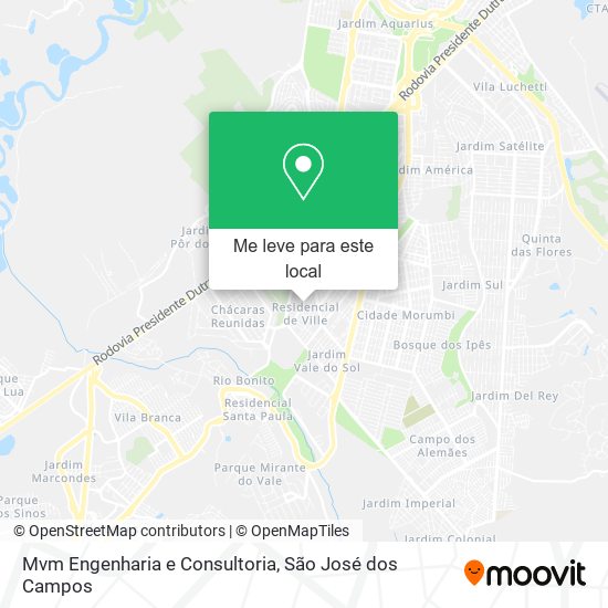 Mvm Engenharia e Consultoria mapa