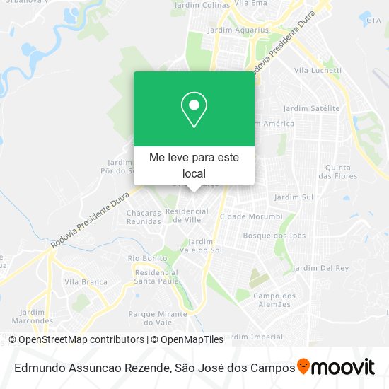 Edmundo Assuncao Rezende mapa