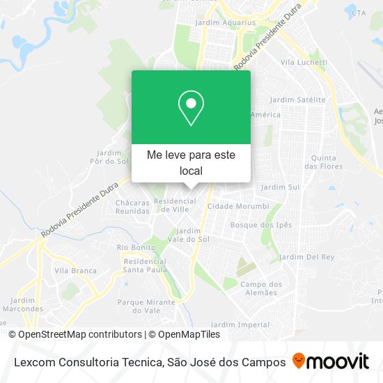 Lexcom Consultoria Tecnica mapa