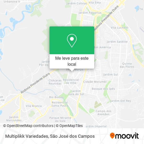 Multiplikk Variedades mapa