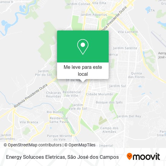 Energy Solucoes Eletricas mapa