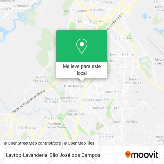 Lavtop-Lavanderia mapa